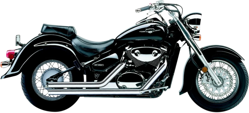 Cobra Streetrod Straight Cut Exhaust System - Chrome 3717T - Main Product View
