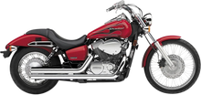 Load image into Gallery viewer, Cobra Streetrod Straight Cut Exhaust System - Chrome 3718T - Side View