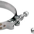 Load image into Gallery viewer, Cobra T-Bolt Exhaust Clamp - 1.25" - Stainless Steel - Side View