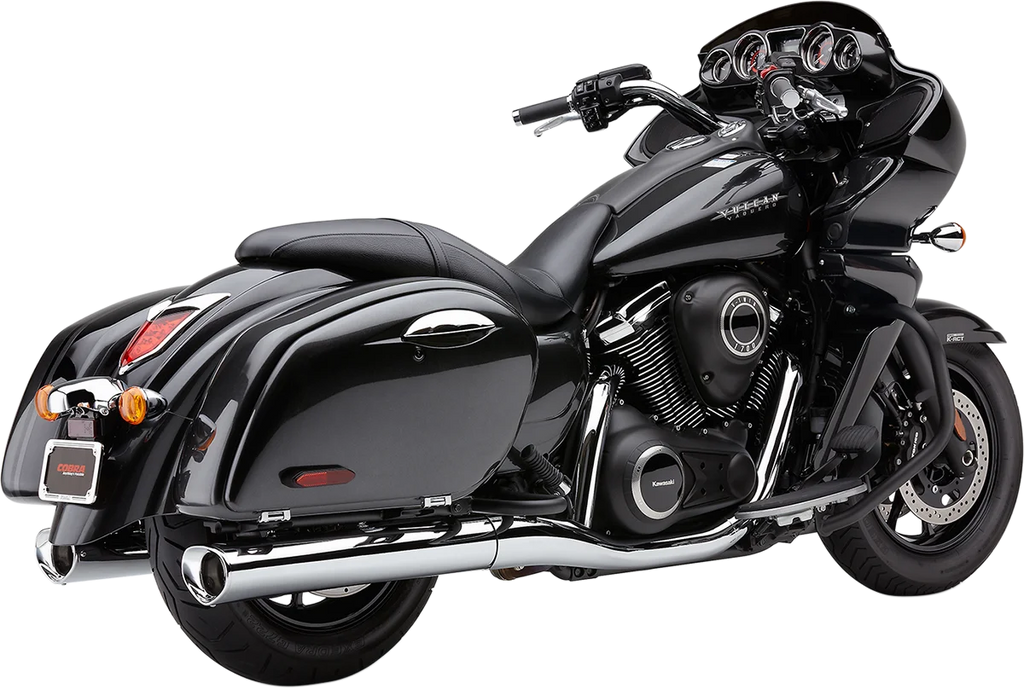 Cobra Tri-Flo Mufflers - Vulcan 1700 4228 - Main Product View