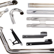Load image into Gallery viewer, Cobra True Dual Exhaust - Billet Tip - '12-'17 Softail 6986 - Side View