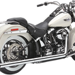 Load image into Gallery viewer, Cobra True Dual Exhaust - Billet Tip - '97-'06 Softail 6984 - Main Product View