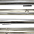 Load image into Gallery viewer, Cobra True Dual Exhaust - Billet Tip - '97-'06 Softail 6984 - Back View