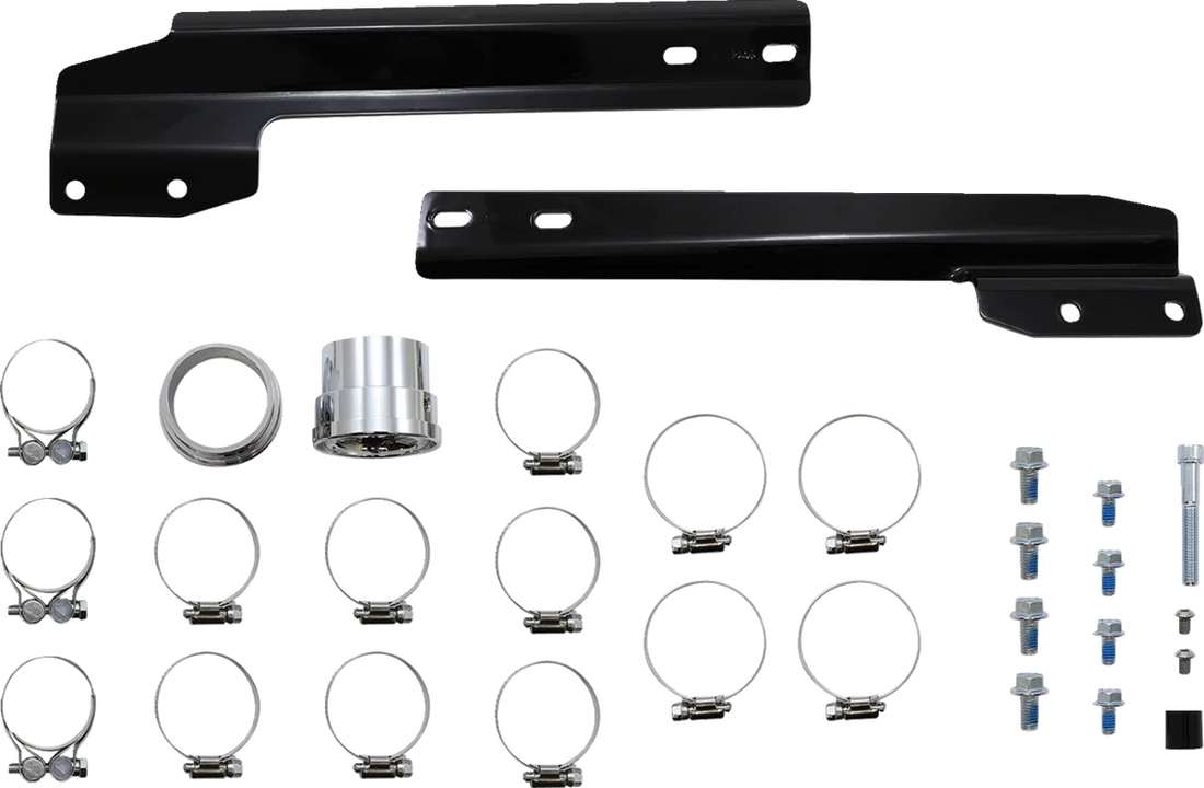 Cobra True Dual Exhaust - Billet Tip - '97-'06 Softail 6984 - Additional View 5