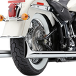 Load image into Gallery viewer, Cobra True Dual Exhaust - Fishtail - '12-'17 Softail 6989 - Main Product View