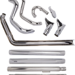 Load image into Gallery viewer, Cobra True Dual Exhaust - Fishtail - '12-'17 Softail 6989 - Side View