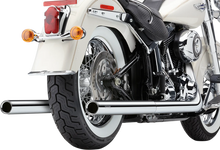 Load image into Gallery viewer, Cobra True Dual Exhaust - Fishtail - '97-'06 Softail 6987 - Additional View 6