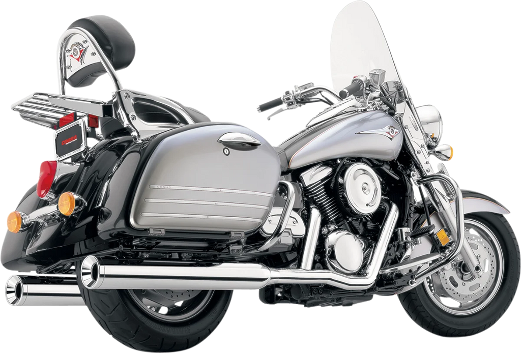 Cobra True Dual Exhaust - Slashdown - Nomad 1500/1600 4167SD - Side View