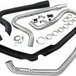 Load image into Gallery viewer, Cobra True Dual Headpipes - Black - Dresser 6257RB - Side View