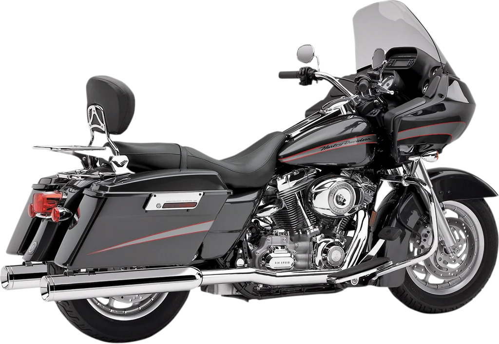 Cobra True Dual Headpipes - Chrome - '95-'06 FL 6250 - Main Product View