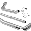 Load image into Gallery viewer, Cobra True Dual Headpipes - Chrome - '95-'06 FL 6250 - Side View