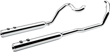 Load image into Gallery viewer, Cobra True Dual Headpipes - Chrome - '95-'06 FL 6250 - Installation View
