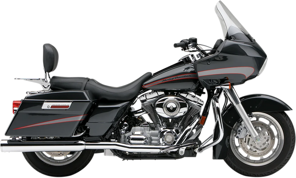 Cobra True Dual Headpipes - Chrome - '95-'06 FL 6250 - Additional View 5