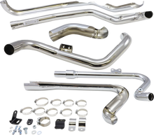 Load image into Gallery viewer, Cobra True Dual Headpipes - Chrome - Dresser 6257 - Main Product View