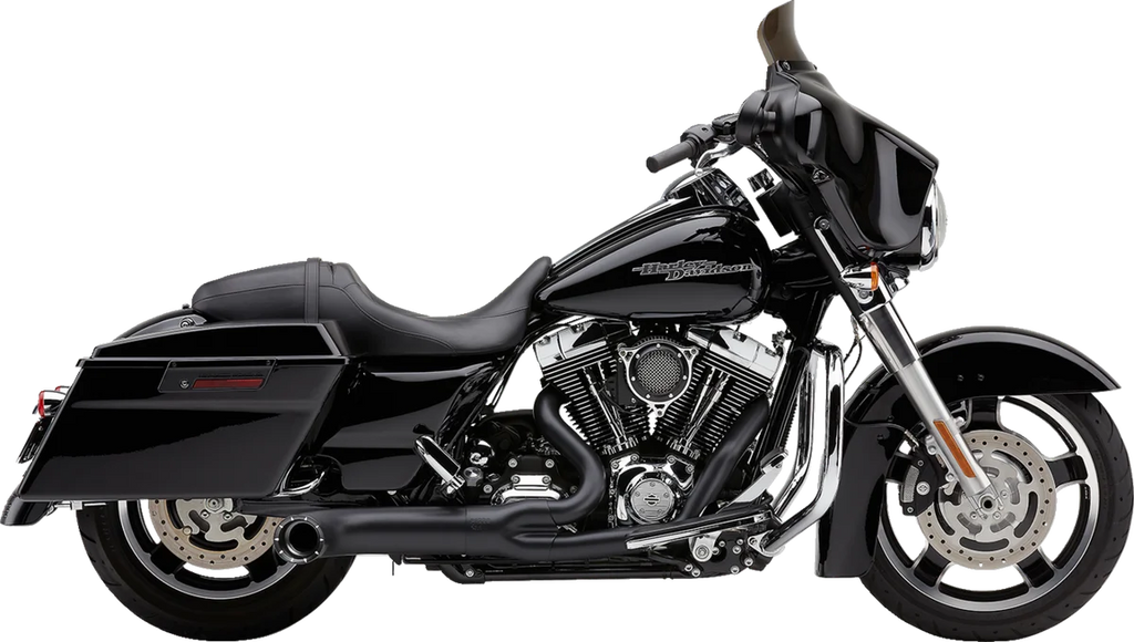 Cobra Turn Out 2-into-1 Exhaust System - Black 6270B-1 - Main Product View