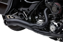 Load image into Gallery viewer, Cobra Turn Out 2-into-1 Exhaust System - Black 6270B-1 - Back View