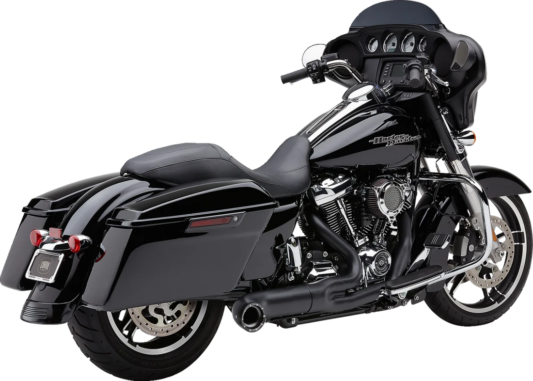 Cobra Turn Out 2-into-1 Exhaust System - Black 6271B-1 - Installation View