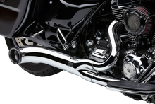 Load image into Gallery viewer, Cobra Turn Out 2-into-1 Exhaust System - Chrome 6270-1 - Installation View