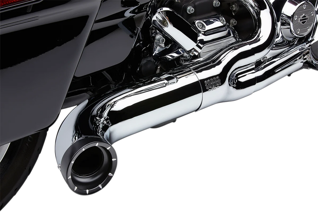 Cobra Turn Out 2-into-1 Exhaust System - Chrome 6270-1 - Additional View 5