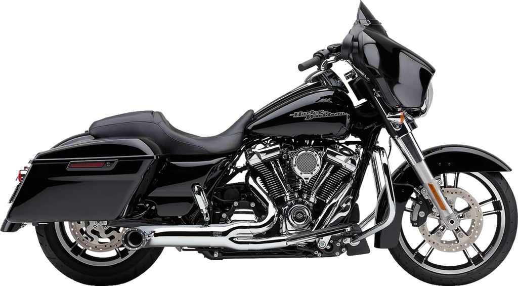 Cobra Turn Out 2-into-1 Exhaust System - Chrome 6271-1 - Main Product View