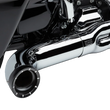 Load image into Gallery viewer, Cobra Turn Out 2-into-1 Exhaust System - Chrome 6271-1 - Side View