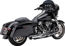 Load image into Gallery viewer, Cobra Turn Out 2-into-1 Exhaust System - Chrome 6271-1 - Back View