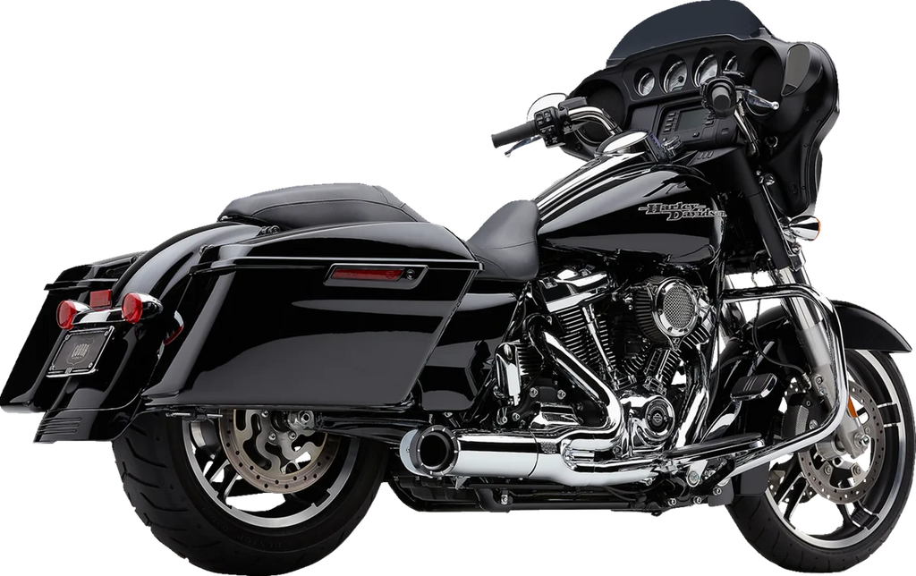 Cobra Turn Out 2-into-1 Exhaust System - Chrome 6271-1 - Installation View