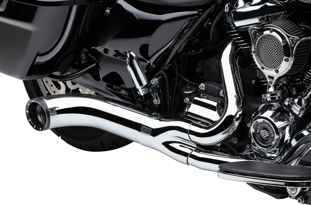 Cobra Turn Out 2-into-1 Exhaust System - Chrome 6271-1 - Additional View 6