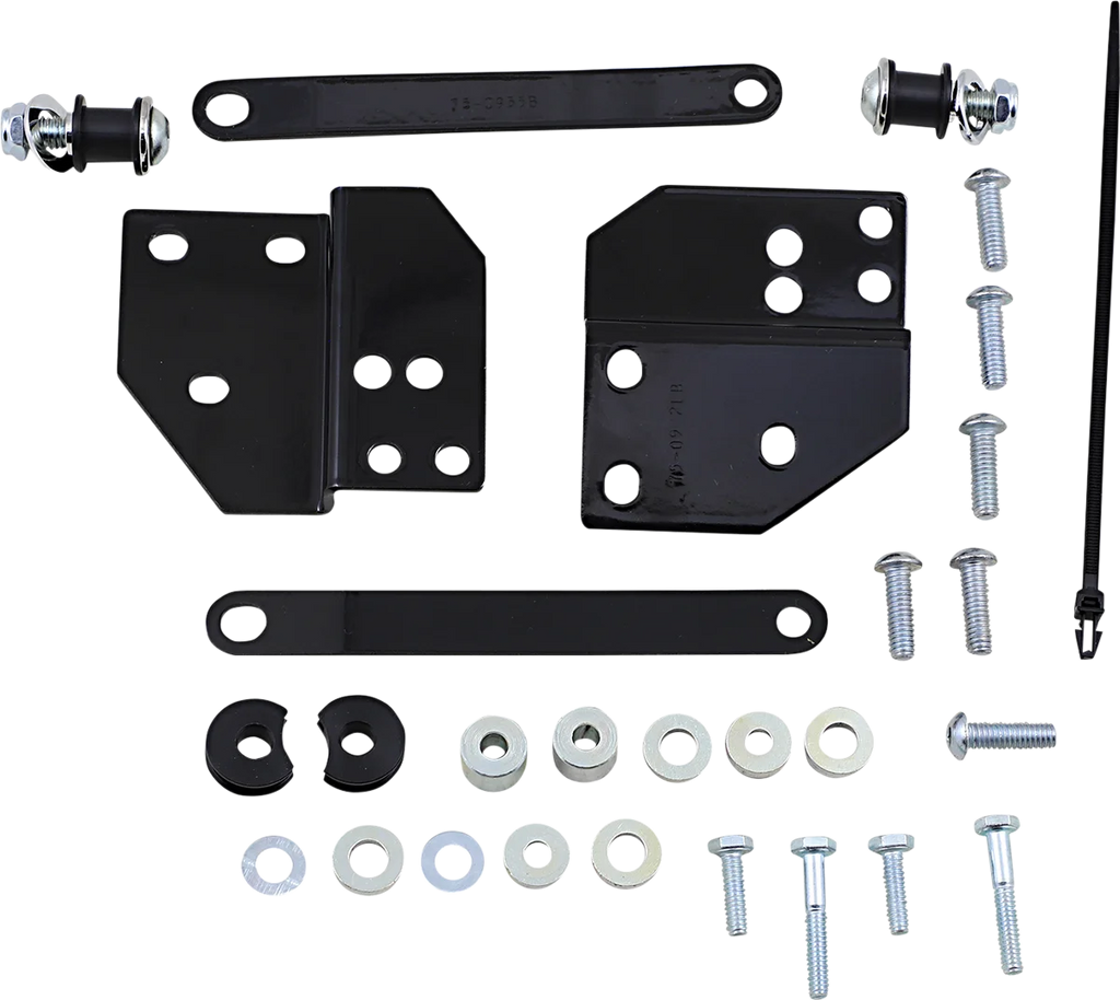 Cobra Two-Up Docking Hardware - Rear 602-2103 - Side View