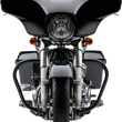 Load image into Gallery viewer, Cobra V-Bend Freeway Bar - Black - FLH 601-2113B - Main Product View