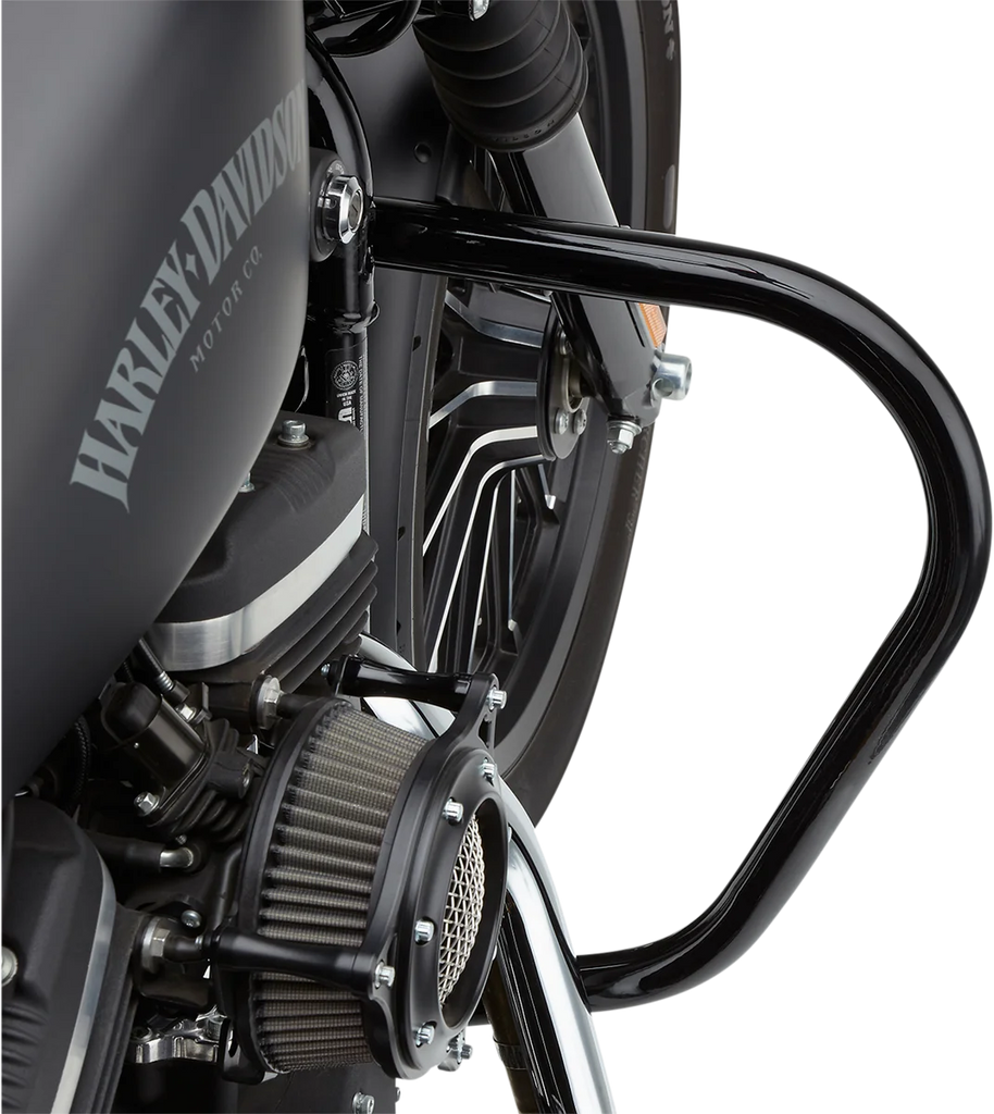 Cobra V-Bend Freeway Bar - Black - XL 601-2109B - Back View