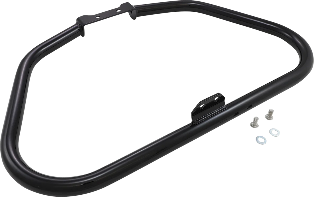 Cobra V-Bend Freeway Bar - Black - XL 601-2111B - Side View