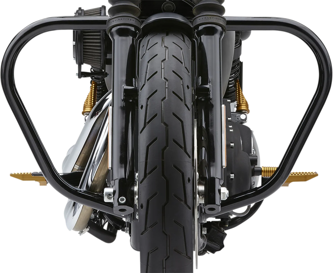 Cobra V-Bend Freeway Bar - Black - XL 601-2111B - Back View