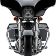 Load image into Gallery viewer, Cobra V-Bend Freeway Bar - Chrome - FLH 601-2113 - Back View