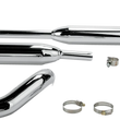 Load image into Gallery viewer, Cobra V-Star 650 Slashcut Mufflers 2164SC - Side View