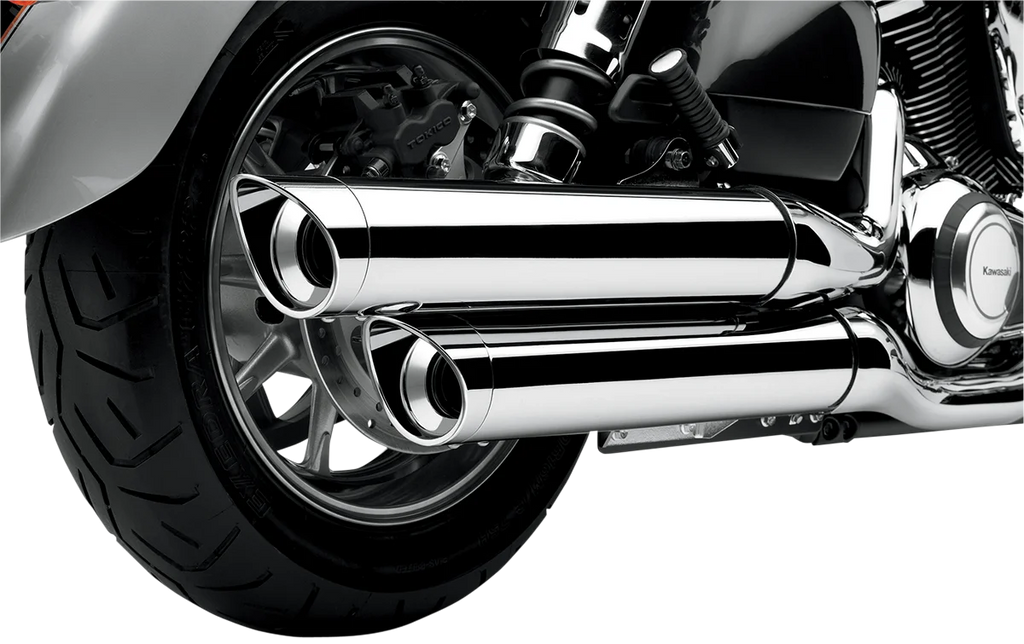Cobra VN1700 Billet Tip Mufflers 4225 - Main Product View