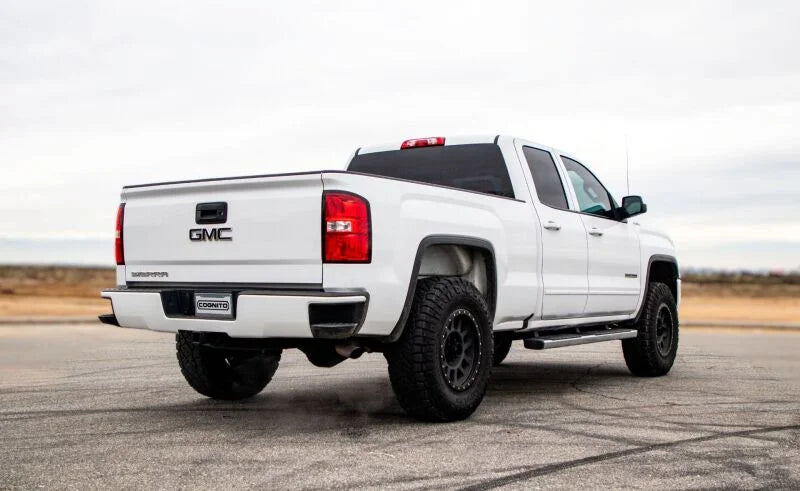 Cognito 07-20 Chev Silv/Sierra 1500 Yukon/Tahoe/Sub 2WD/4WD 3in Perf Leveling Kit w/ Fox 2.0 IFP - Side View