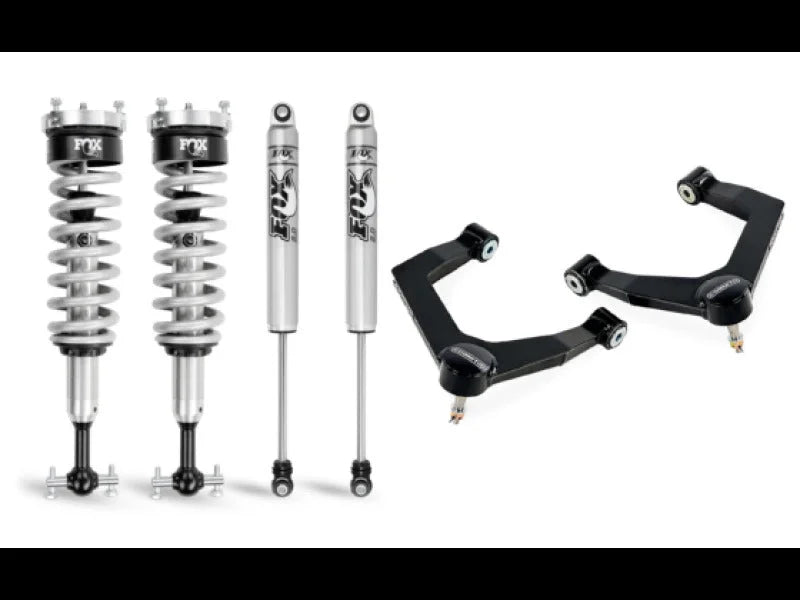 Cognito 19-24 Chevy Silv/Sierra 1500 4WD 1in Perf Ball Joint Leveling Kit w/ Fox PS Coilover 2.0 IFP - Main Product View