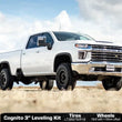 Load image into Gallery viewer, Cognito 20-24 Chevy/GMC Silv/Sierra 2500/3500 HD 2WD/4WD 3in Elite Leveling Kit w/ Elka 2.5 RR - Installation View