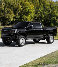 Load image into Gallery viewer, Cognito 20-24 Chevy/GMC Silv/Sierra 2500/3500 HD 2WD/4WD 4in Elite Lift Kit w/ Elka 2.5 RR Shocks - Side View