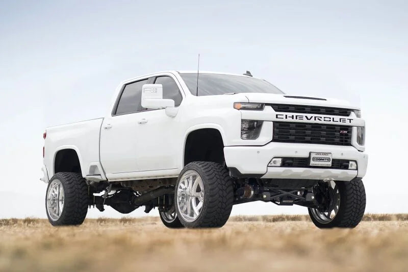 Cognito 20-24 Chevy/GMC Silv/Sierra 2500/3500 HD 2WD/4WD 7in Perf Lift Kit w/ Fox PSRR 2.0 Shocks - Installation View