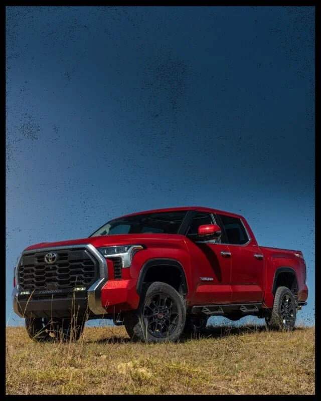 Cognito 22-24 Toyota Tundra (w/ Rear Air Ride) Standard 3-Inch Leveling Kit - Side View