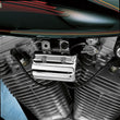 Load image into Gallery viewer, Coil Cover - Chrome - Harley Davidson DragSpecialties 33-0035-SC2 - Installation View