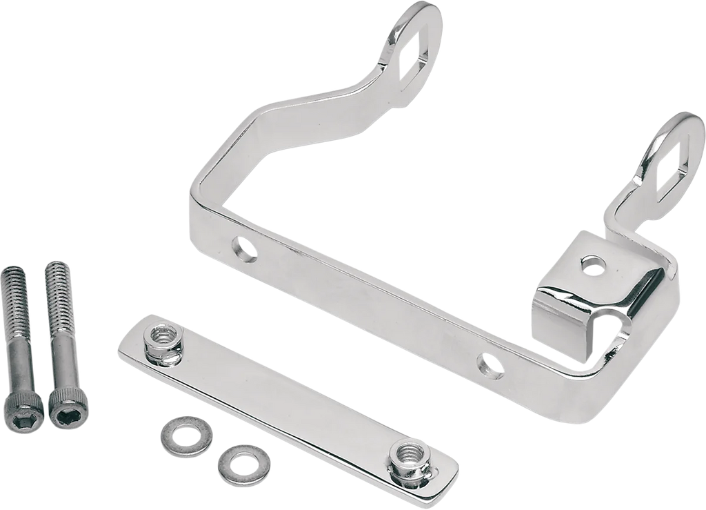 Coil Mount Bracket - Harley Davidson - Chrome DragSpecialties 304015 - Main Product View