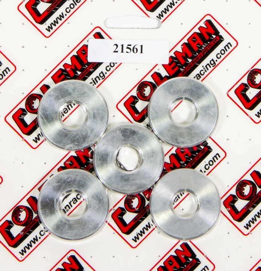 Coleman Machine Screw On Wide 5 Wheel Spacer 1/4in- 5 pack 21561