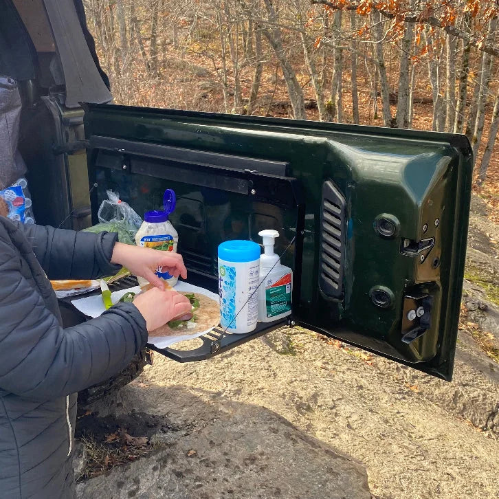 Combat Off Road JK/JL/Bronco Tailgate Table 99-1040 - Back View