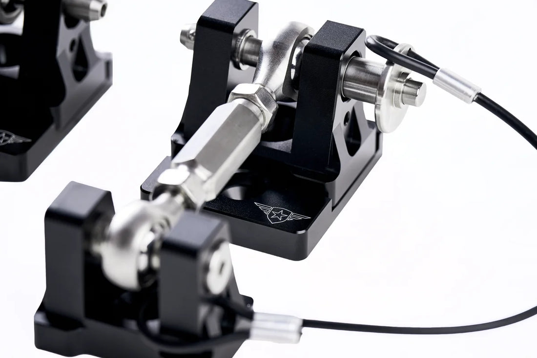 Combat Off Road JK/JL/JT Billet Aluminum Hood Latch Set 99-1090 - Side View