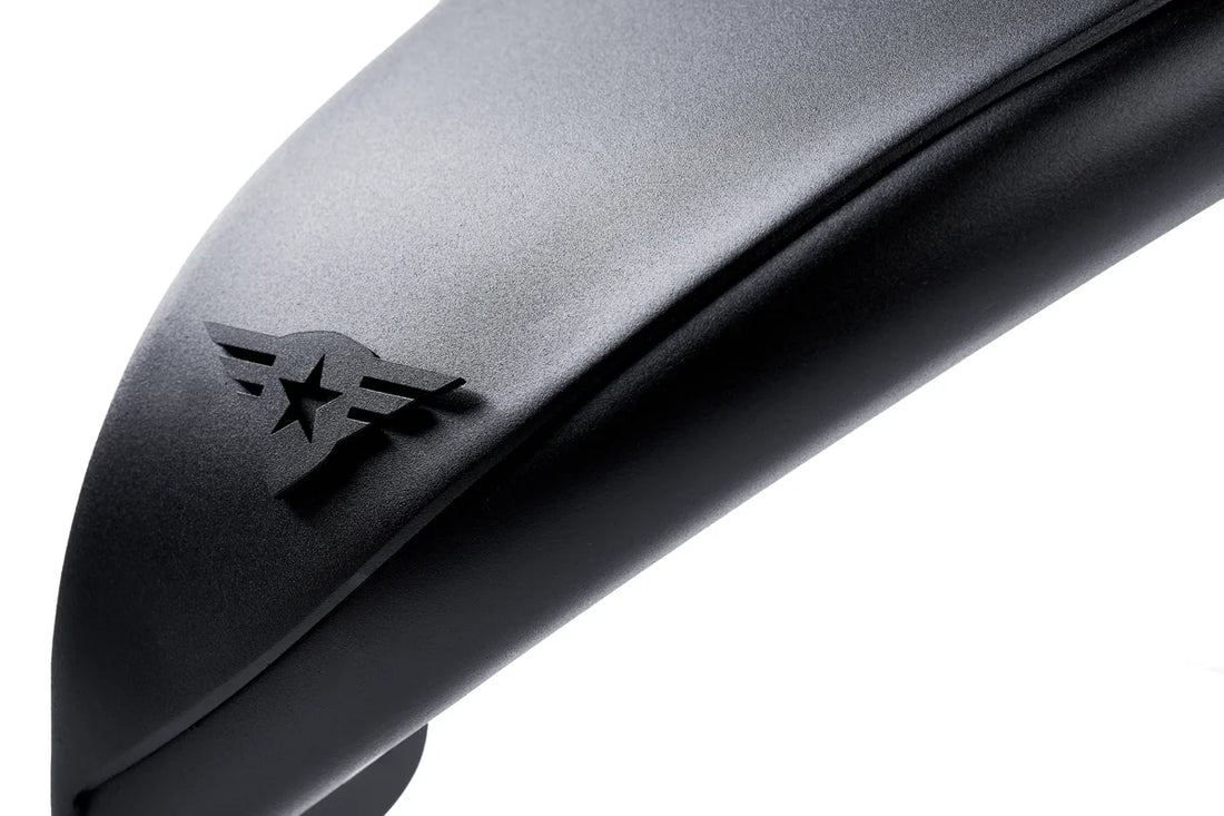 Combat Off Road Jeep JK/JKU Black Aluminum Fenders - Front Pair 15-1076 - Side View
