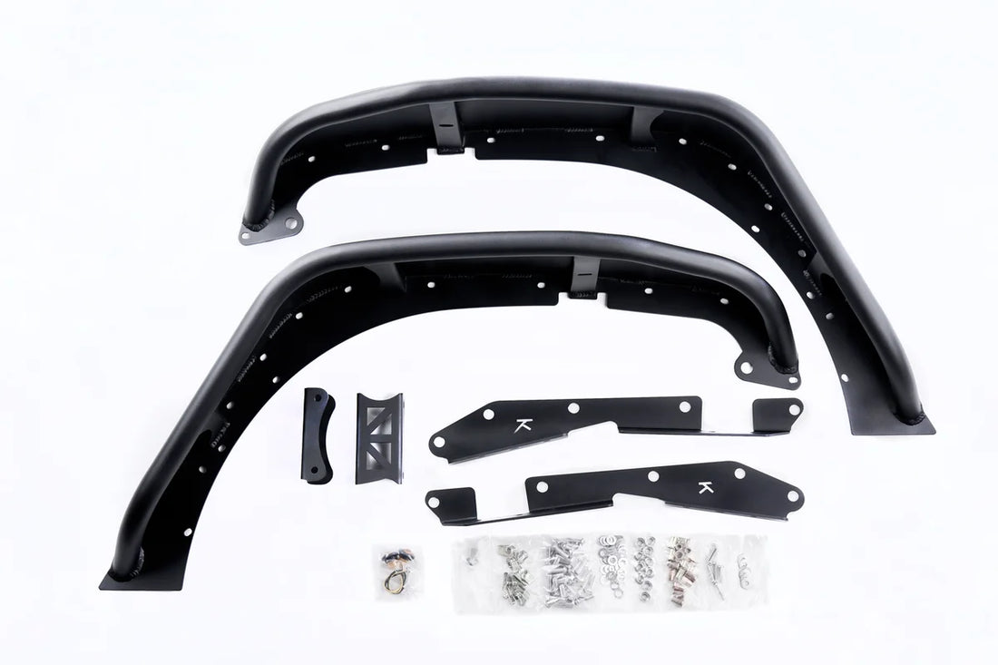 Combat Off Road Jeep JK/JKU Black Aluminum Fenders - Front Pair 15-1076 - Additional View 8