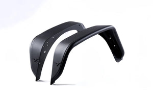 Combat Off Road Jeep JK/JKU Black Aluminum Fenders - Rear Pair 15-1079 - Main Product View